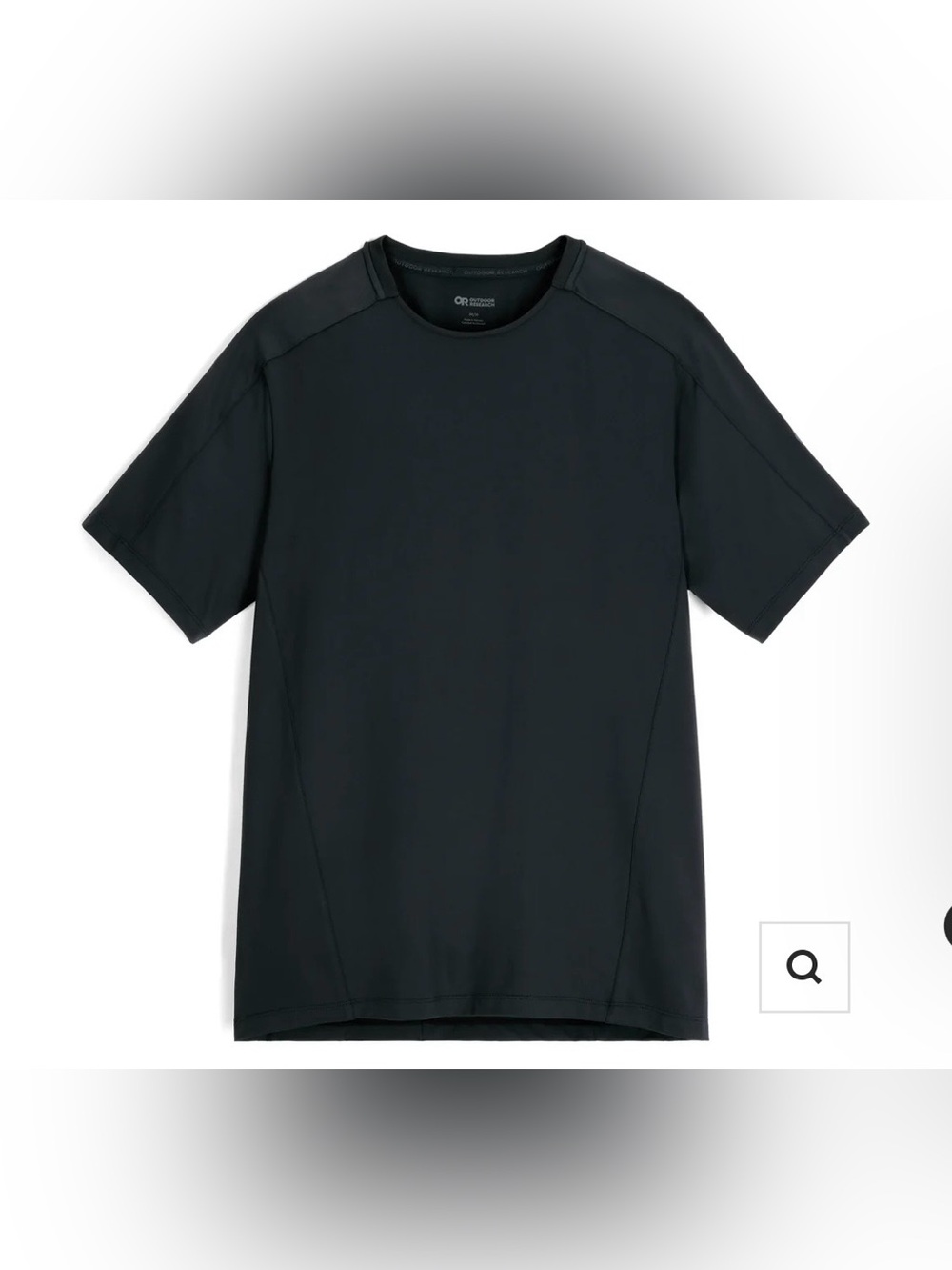 Outdoor Research Men's Black Short-Sleeve Performance Tee
